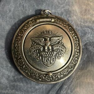 Vintage- Silver Pocket Square Holder